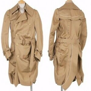 -Vintage Junya Watanabe Draped Trench Coat Size S